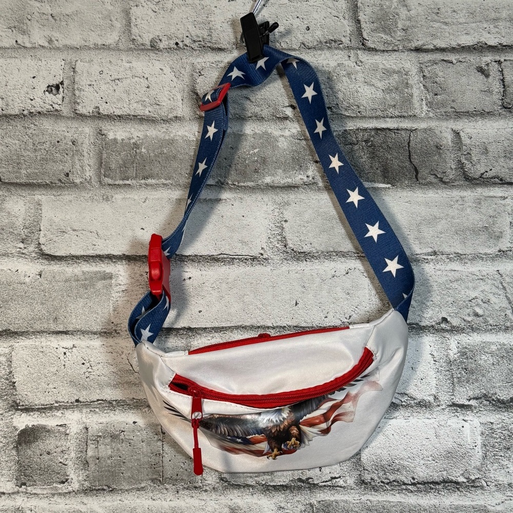 USA America fanny pack Eagle patriot - Excellent condition